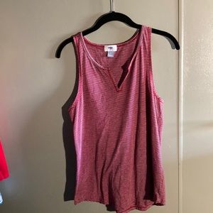 Old Navy Tank Top. Size medium with a v cut in the front.